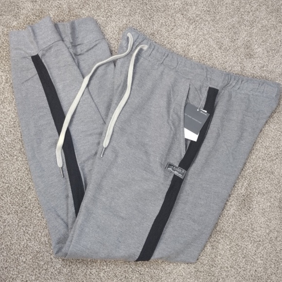Eddie Bauer men's soft fleece gray jogger sweatpants size M new with tags‎ - Picture 1 of 13